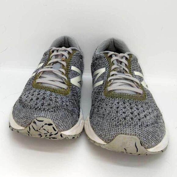 New Balance Knit Fresh Foam Gray Running Shoes - Women's 7.5 - Picture 2 of 6